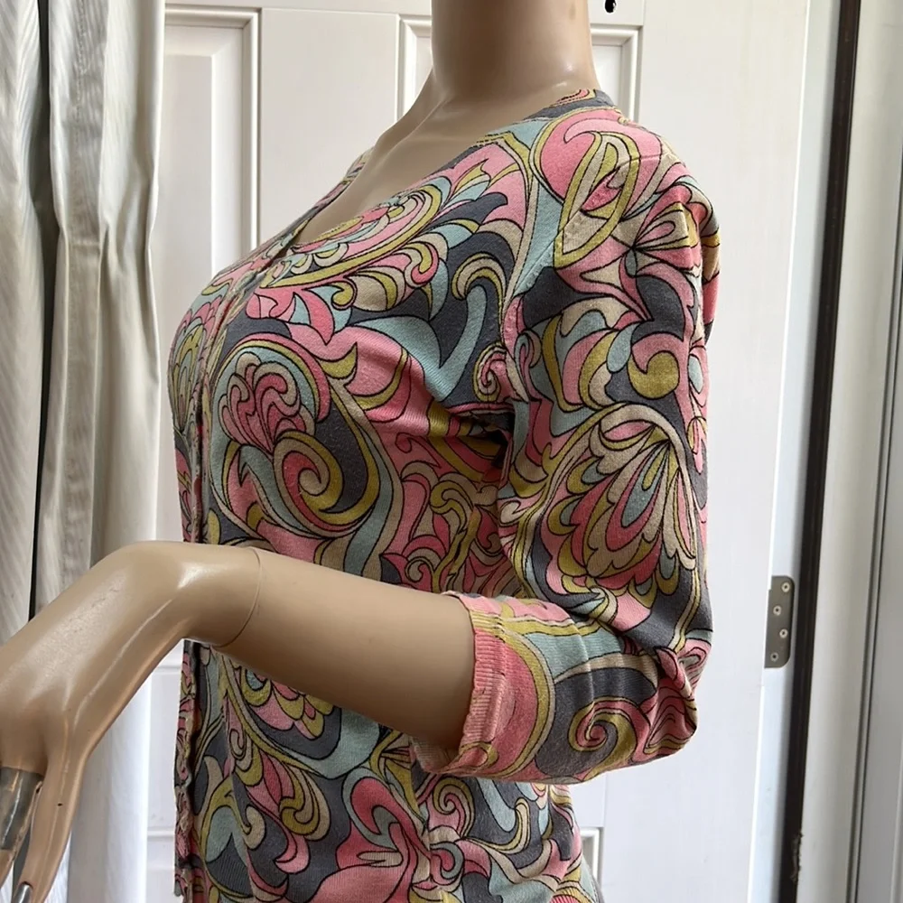 Pierre Cardin Pastel Cardigan L - Picture 5 of 14